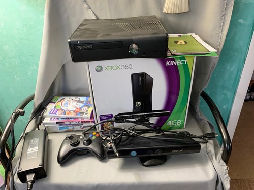 Microsoft xbox 360 slim 4gb - microsoft, s