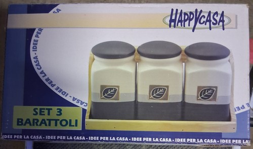 Set barattoli in ceramica - 3,