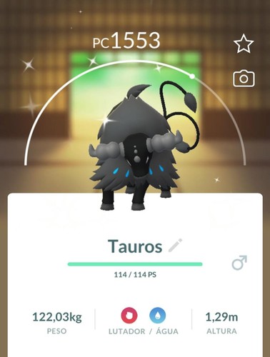 Pokémon trade shiny tauros - go,