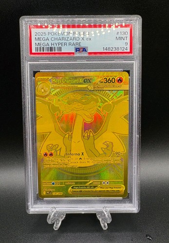 2025 pokemon mega charizard - mega, x