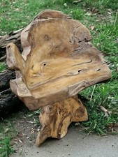 Teak Radica Sedia da Giardino Massiccio Legno Sedile Poltrona Sgabello Panca