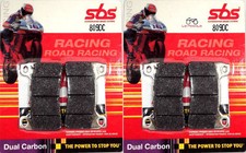 4 PASTIGLIE FRENO ANTERIORI