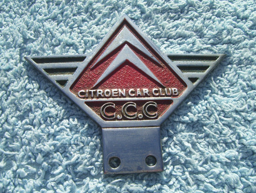 Vintage 1970s citroen car club - car,