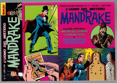 Mandrake comic art - comic,