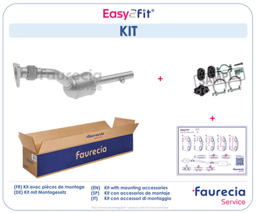 Kit catalizzatore easy2fit