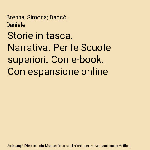 Storie tasca narrativa - in, tasca.