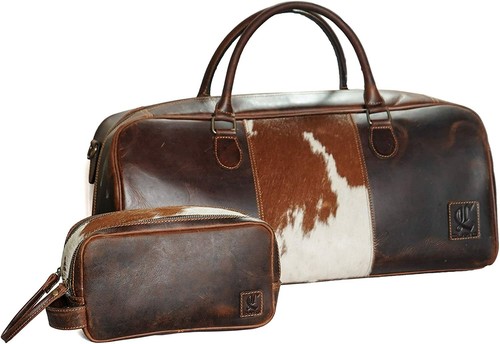 Pelle buffalo uomo bagaglio - pelle, da