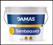 Pittura al Quarzo Bianco 14 lt per Esterno e Interno 