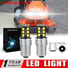 2 6000K LED light bulbs for Kubota G2160 G2460 T1460 T1560 T2090 headlights 12v