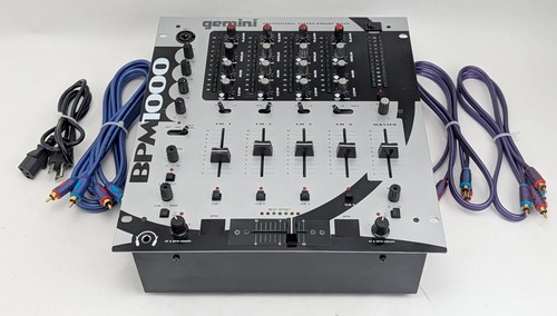 Gemini bpm 1000 mixer - gemini, dj