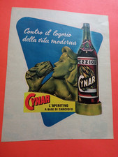 PUBBLICITA' 1952 2 CYNAR