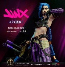 Jinx Arcane Statua Action