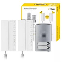 Kit citofonico bifamiliare