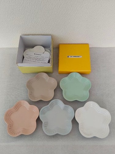 Set piatti fiori creuset - set, le