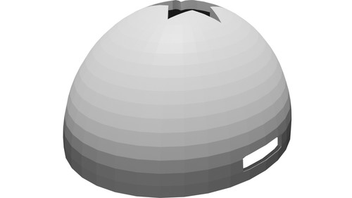 Casco teschio stampato - casco,