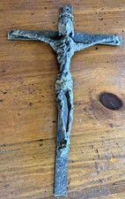 Crocifisso ferro forgiato - ferro,