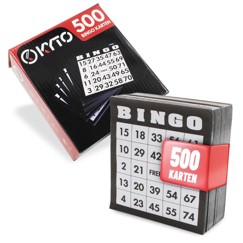 Carte kyto bingo set - bingo, pezzi