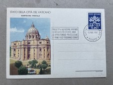 C) Intero postale Vaticano