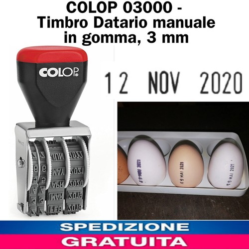 Colop 03000 timbro datario - 03000,