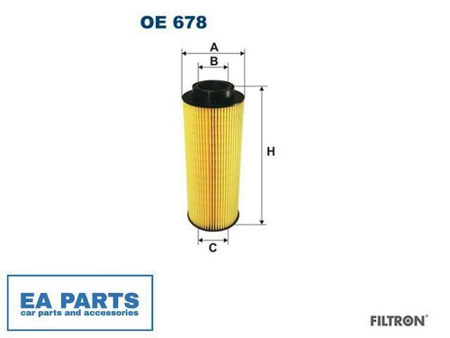 Filtro olio per scania - per,