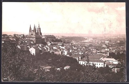 Praga praha vista generale - /,