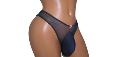 Victoria thong sissy pouch - thong,