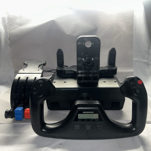 Logitech flight yoke throttle - logitech,