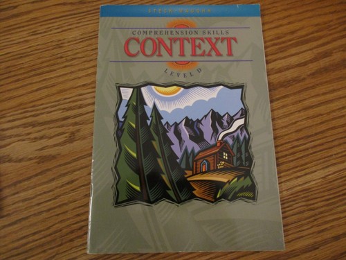 Comprehension skills context - comprehension, skills-context