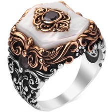 Anello Uomo Argento Sterling