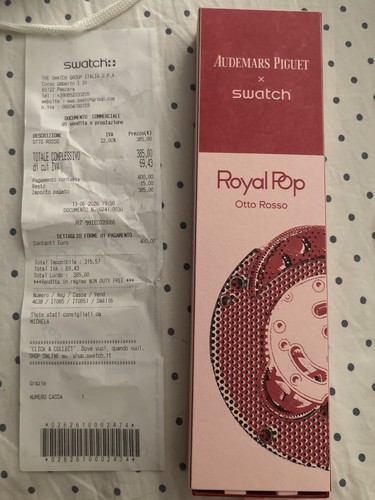 Swatch audemars piguet - audemars,