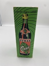 Radio  Portatile Vintage Pubblicitaria Anni 60 Cynar Con Scatola Scala 1:1