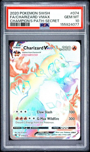 Psa pokémon charizard - 10, vmax