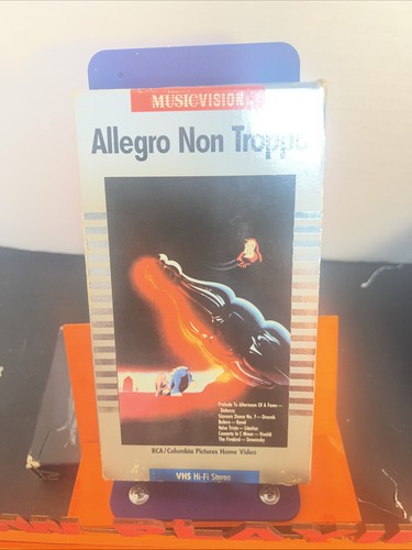 Allegro non troppo vhs vcr - non,