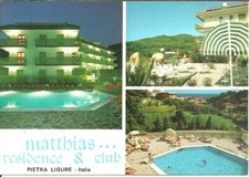 Pietra Ligure (Savona) Matthias Residence & Club, Notturno, Dehors e Piscina