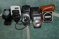 Esposimetri vintage lotto n