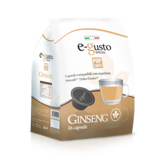96 Capsule Pop Caffè E-GUSTO  Ginseng compatibile Nescafè Dolce Gusto