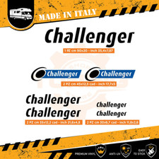 Decalcomania Adesivi Camper Challenger - D