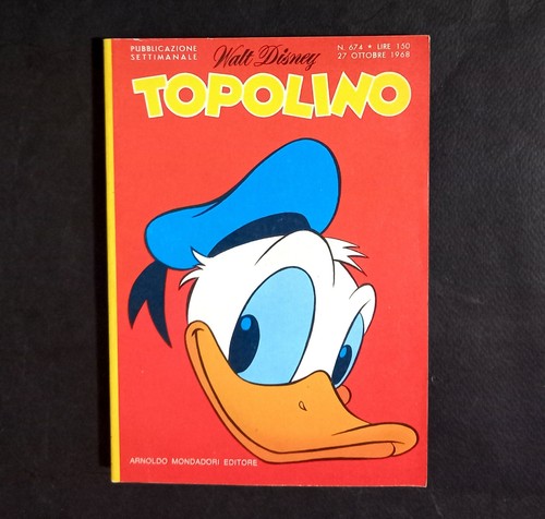 Topolino libretto 674 1968 - libretto,