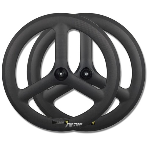 Set ruote trispoke carbonio - ruote, in