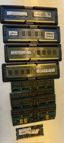 Lotto memorie ram vintage - pc,
