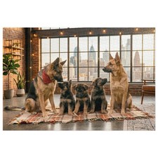 Puzzle da soppalco famiglia