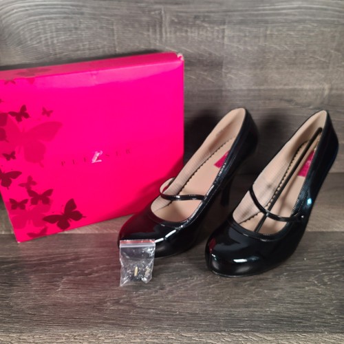 Pleaser decolte nere pin 01 - decolte,