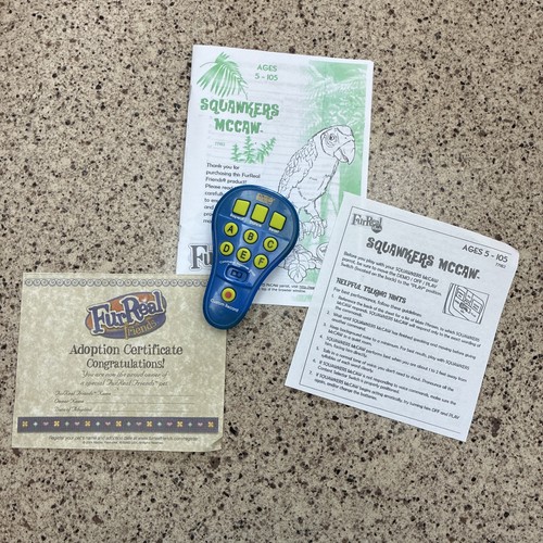 Hasbro furreal squawkers mccaw - furreal,