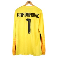 2015-16 Inter Maglia #1 Handanovic Nike Pirelli Match Worn XL  SHIRT MAILLOT TRI