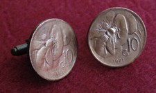 gemelli uomo vintage moneta