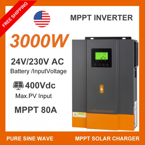 80a mppt solar inverter 3000w - mppt,