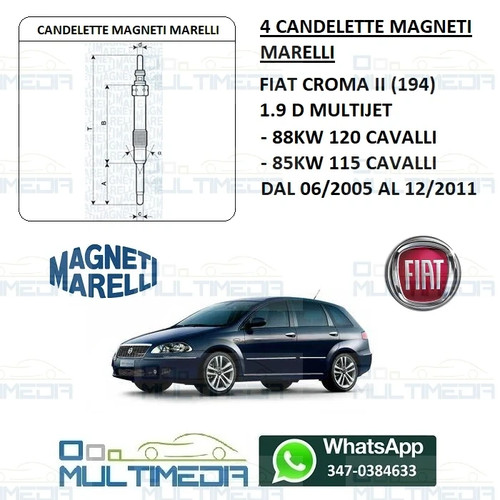 Candelette magneti marelli - 4,