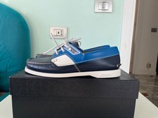 Mocassino da barca PRADA  blu