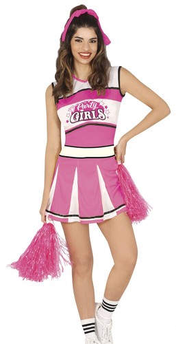 Costume cheerleader adulto - cheerleader,
