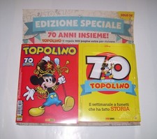 TOPOLINO LIBRETTO 3306 +70 ANNI, NUOVO EDICOLA PERFETTO BLISTERATO